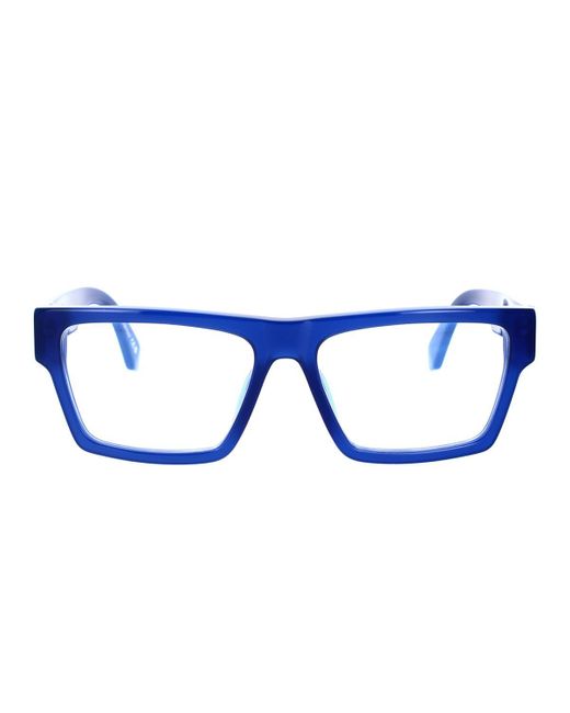 Off-White c/o Virgil Abloh Blue Eyeglass