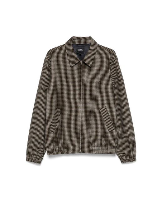 A.P.C. Green Outerwears for men