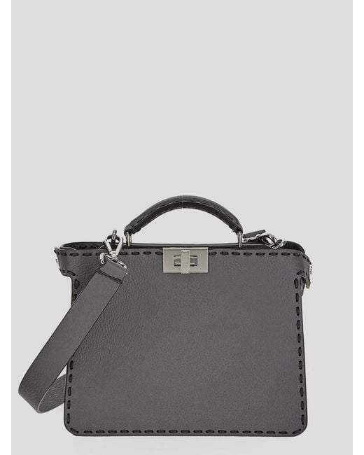 Fendi Gray Bags for men