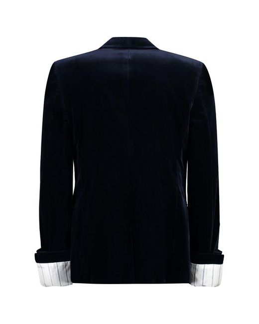 Gucci Blue Single-breasted Jacket for men