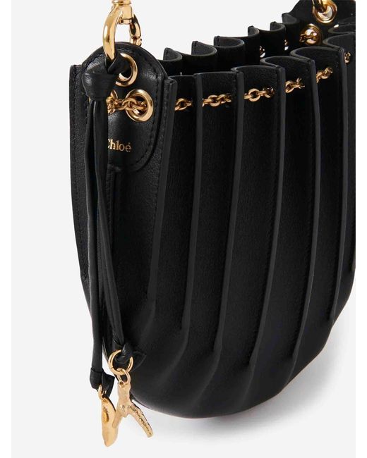 Chloé White Leather Crossbody Bag