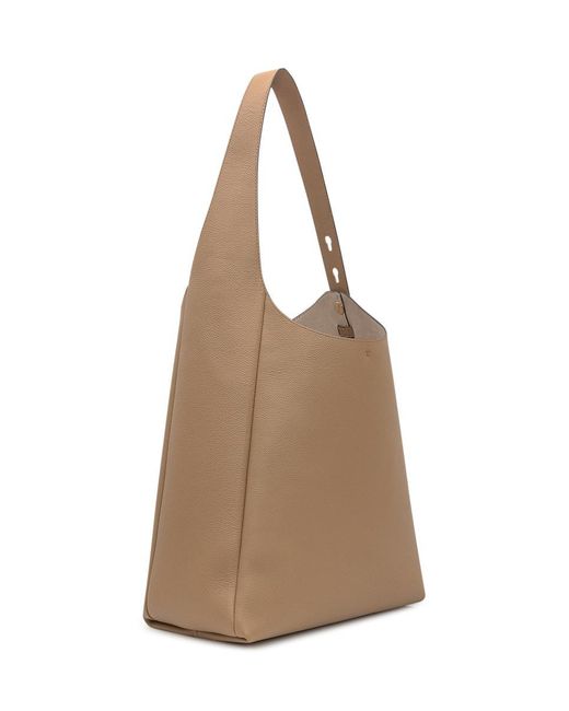Tory Burch Natural Hopo Taupe