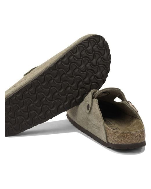 Birkenstock Brown "Boston" Slipper for men