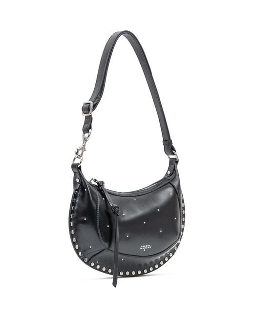 Isabel Marant Gray Oskan Moon-Gd Bag
