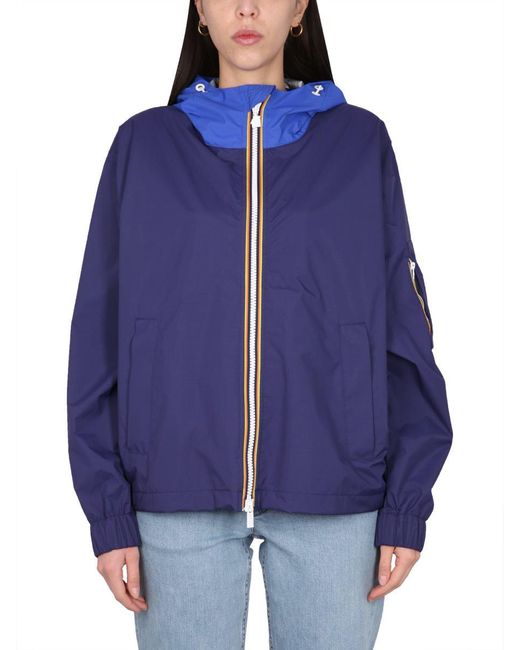 K-Way Blue Claudey Jacket