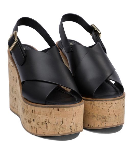 Paloma Barceló Black Sandals