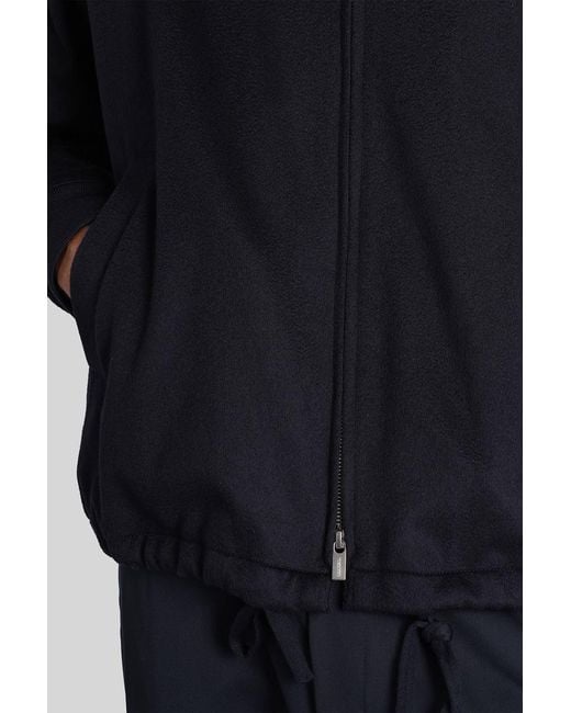 Barena Blue Giare Bomber Jacket for men