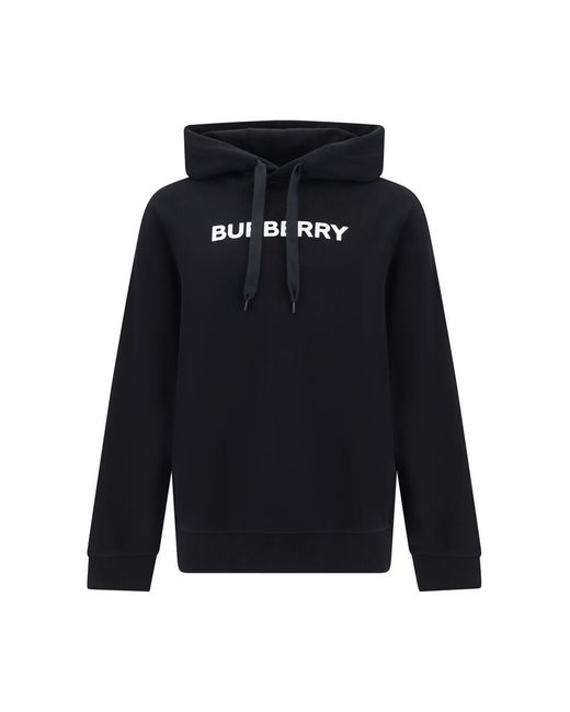 Burberry Sweatshirts in Black for Men | Lyst
