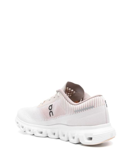 On Shoes White Cloud 6 Push Sneakers