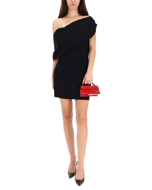 Jacquemus Black Short "Fish" Dress