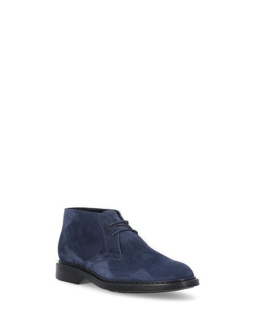 Hogan Desert Boots H576 in Blue for Men 