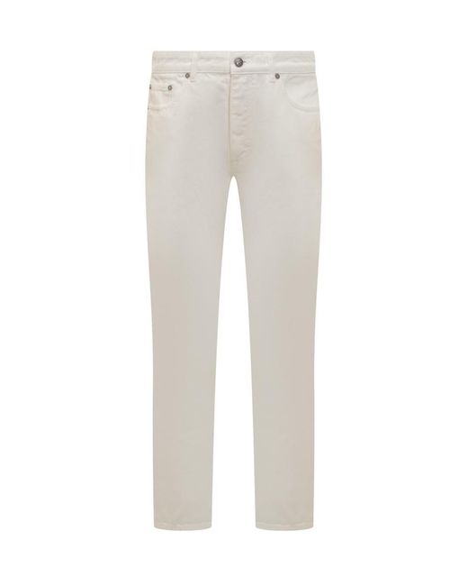 Palm Angels Gray Jeans With Monogram Pa for men