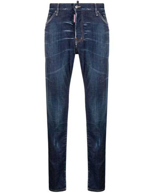 DSquared² Blue Dark Wash Cool Guy Jeans for men