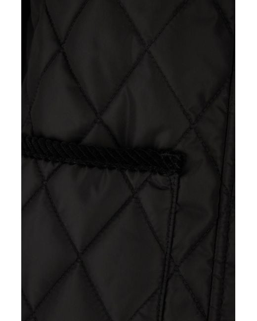 Burberry Black Nylon Padded Jacket