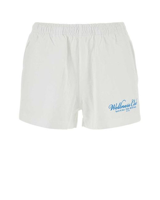 Sporty & Rich White Shorts