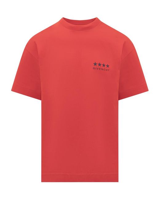 Givenchy Red T-shirts for men