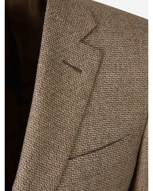 Canali Natural Elegant Long Coat for men