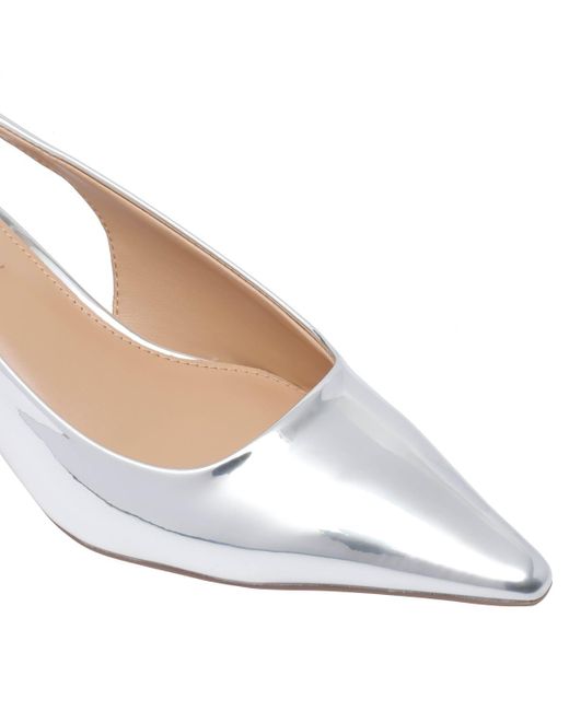 Steve Madden White With Heel