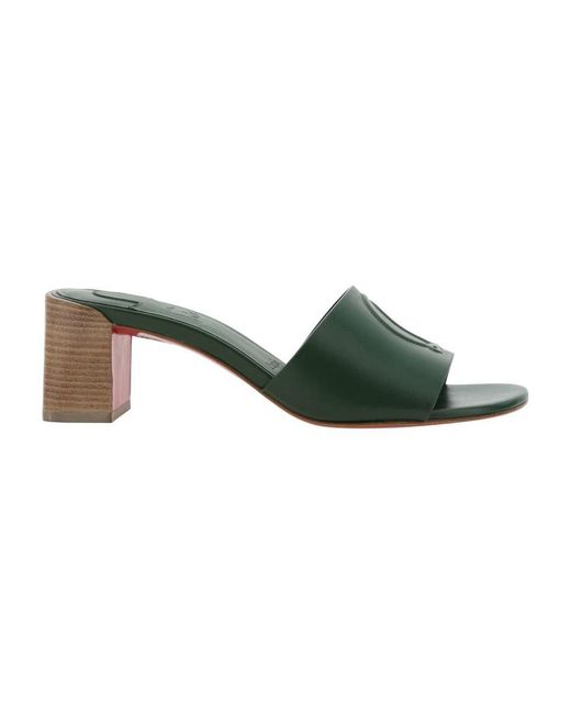 Christian Louboutin Green Sandals