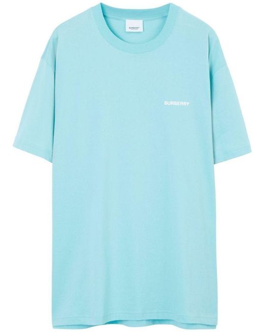Burberry t shirt lyst cheap