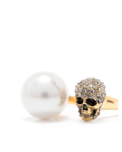 Alexander McQueen White Bijoux