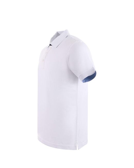 Fay White Polo for men