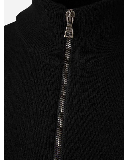 Palm Angels Black Jacket With Embroidered Logo for men