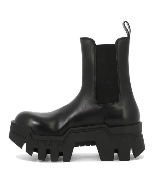 Balenciaga Black "Bulldozer" Chelsea Boots