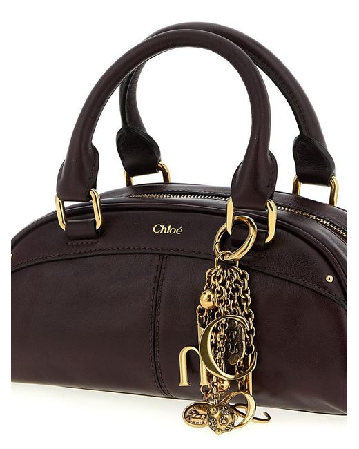 Chloé Black 'Bowling Piccola' Handbag