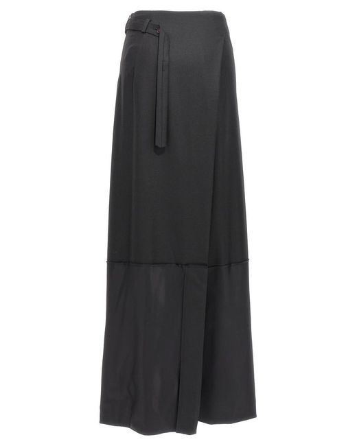 Victoria Beckham Black Infinity Skirts
