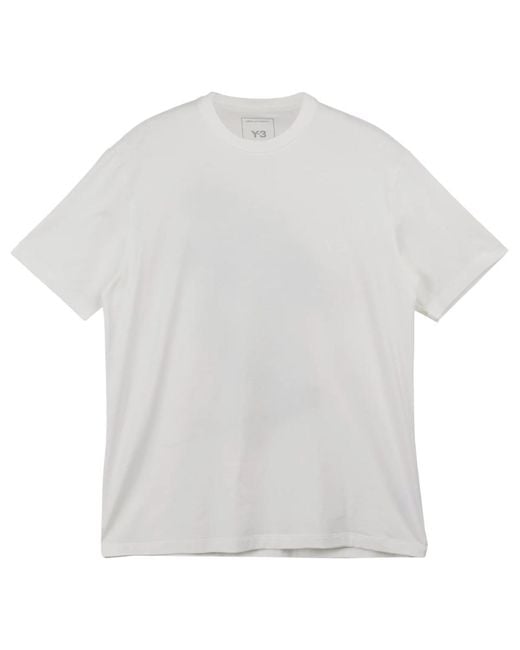 Y-3 White T.Shirt for men