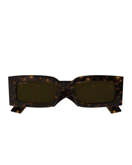 Gucci Brown Gg1535S Linea Gg Logo Sunglasses