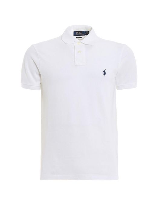 Polo Ralph Lauren White Polos for men