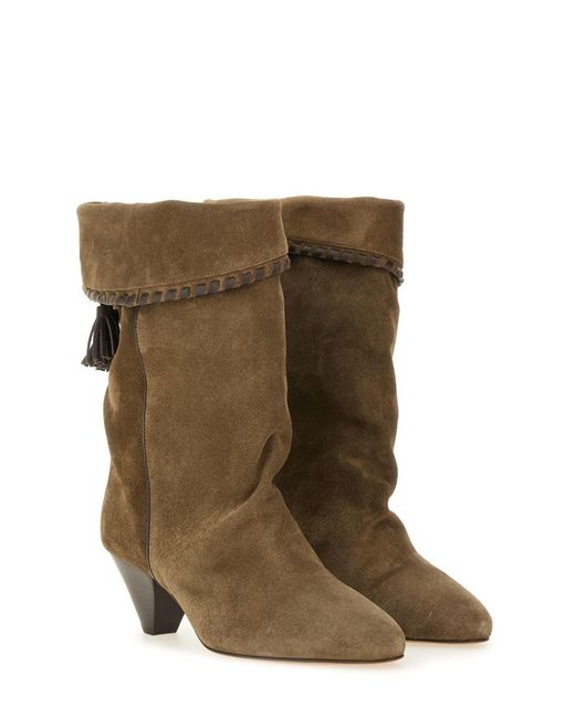 Isabel Marant Brown Boot "Dalby"