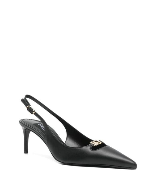 Dolce & Gabbana Black Slingback "Lollo"
