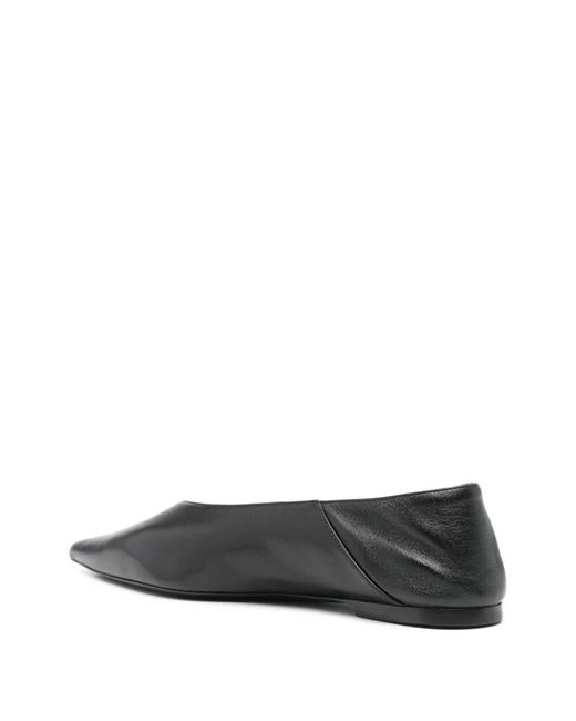 Saint Laurent Black Ballerine Nour Shoes