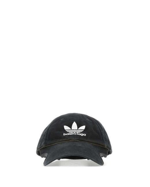 Balenciaga Black Cappello Adidas