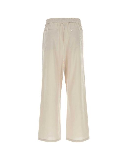 AMI White Pantalone for men