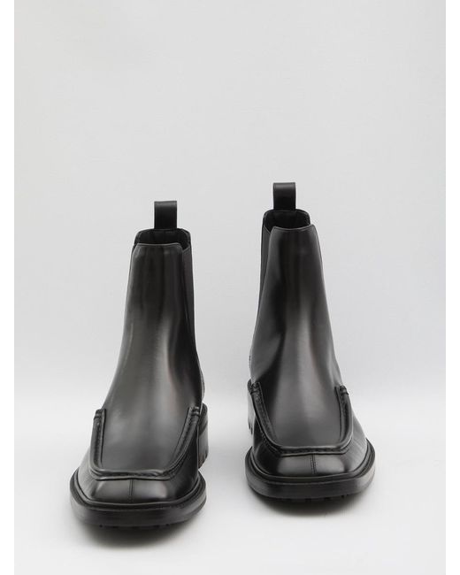 Saint Laurent Black Joe Chelsea Boots for men