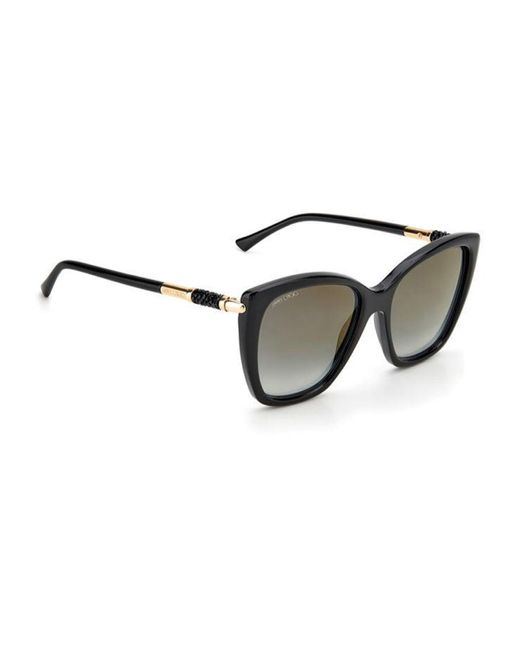 Jimmy Choo Black Jc Rose/S Sunglasses