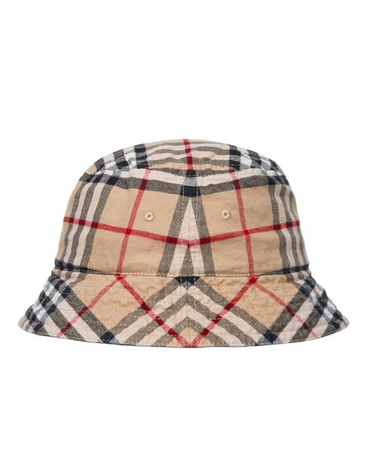 Burberry Natural Cotton Hat for men