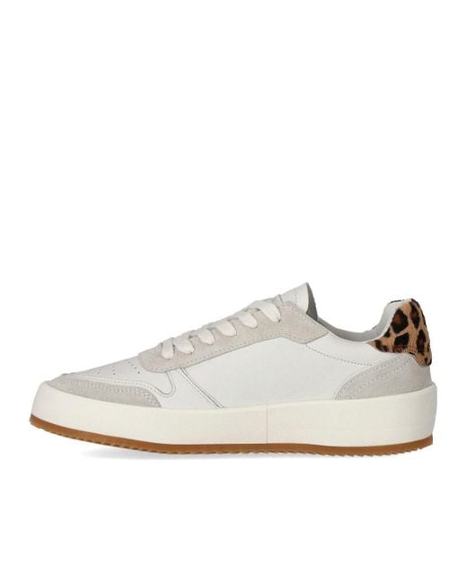 Philippe Model White Nice Low Animalier Sneaker
