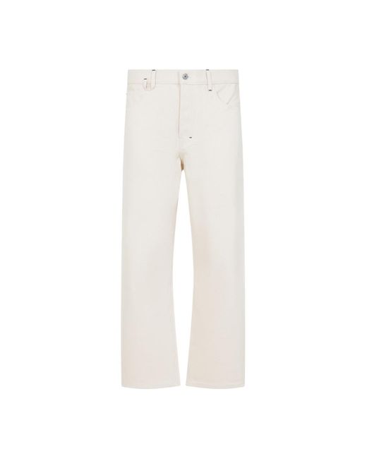 Jacquemus White Le De-Nãmes Venice Jeans for men