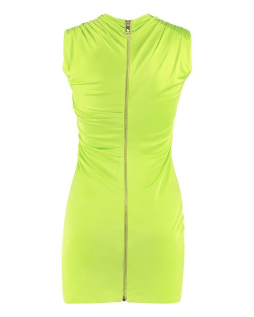 Versace Green Viscose Dress