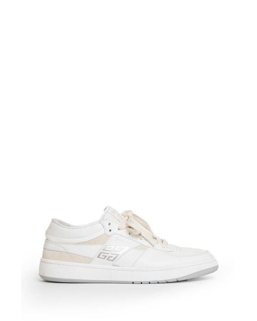 Givenchy White Low-Top