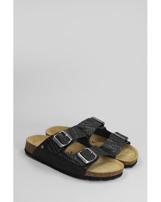 Cubanas Black Amalia Flats