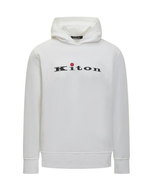 Kiton Gray Sweatshirt for men