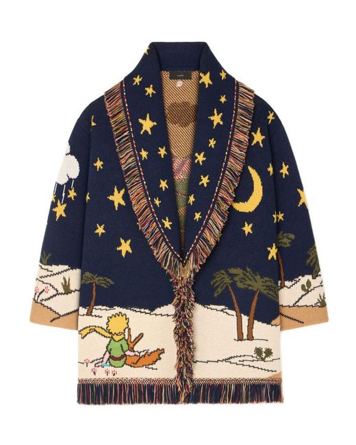 Alanui Blue Collab The Little Prince Card Midnight/m