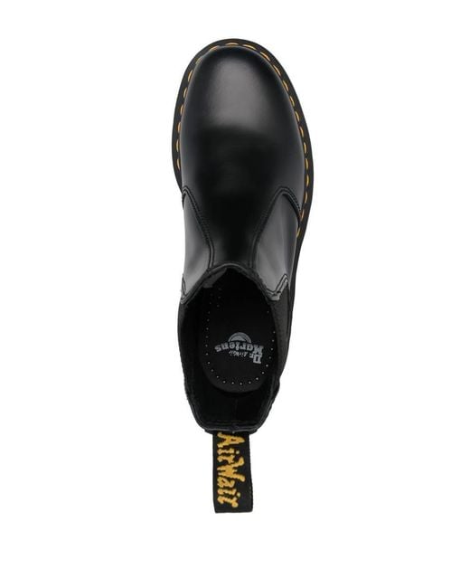 Dr. Martens Black Leather Lace Up Boots