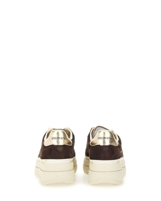 Premiata White "micol" Sneaker